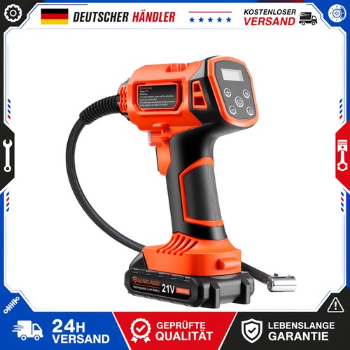 Luftkompressor akku digitaler - akku,